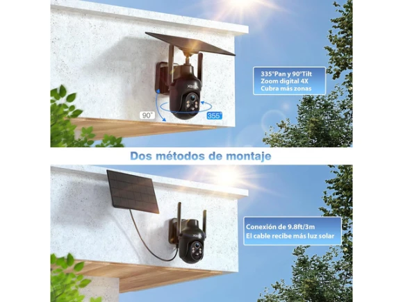 WiFi Solar Security Camera — Security Camera, Xega