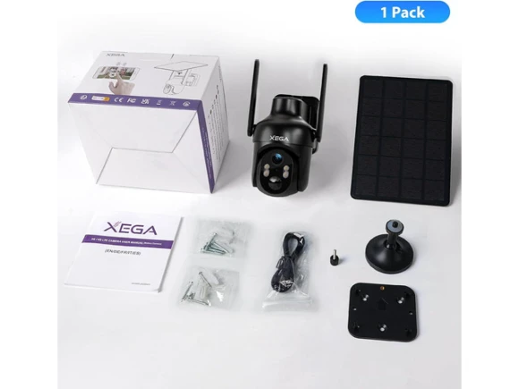 WiFi Solar Security Camera — Security Camera, Xega
