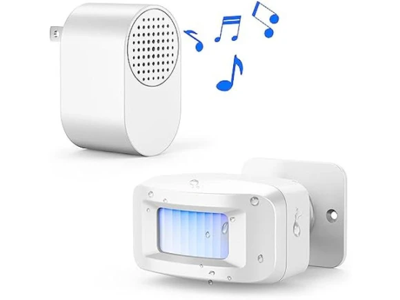 Wireless Motion-Sensor Driveway Alarm System — Motion Sensor, PISKEKAT