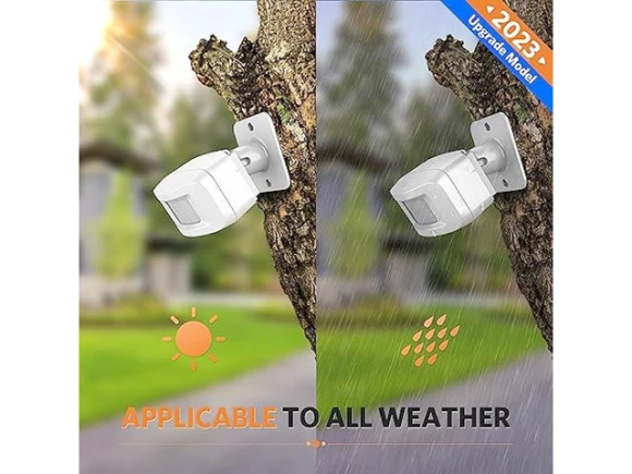 Wireless Motion-Sensor Driveway Alarm System — Motion Sensor, PISKEKAT