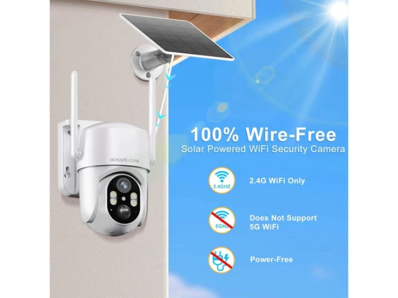 Wireless Outdoor Security Camera — Security Camera, PISKEKAT