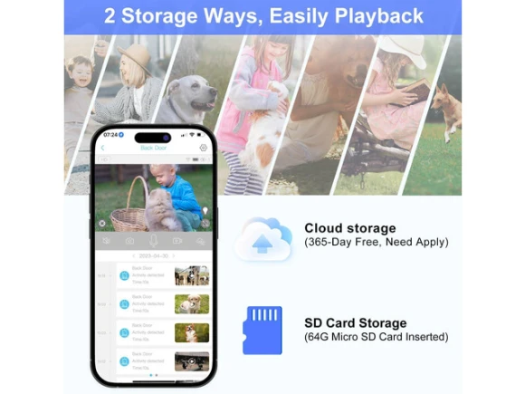 Wireless Outdoor Security Camera — Security Camera, PISKEKAT