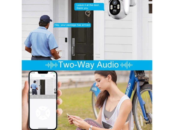 Wireless Outdoor Security Camera — Security Camera, PISKEKAT