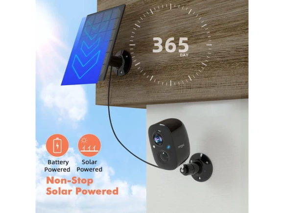 Wireless Outdoor Security Camera — Security Camera, DZEES