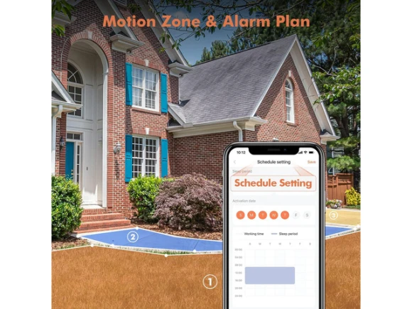 Wireless Outdoor Security Camera — Security Camera, DZEES