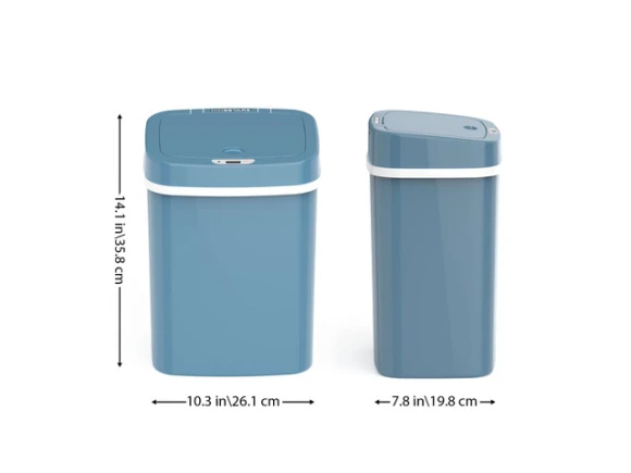 12 L Plastic Trash Can — Smart Trash Can, Wenger