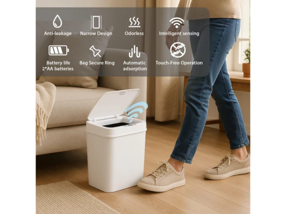 12 L Sensor Garbage Can — Smart Trash Can, Wenger