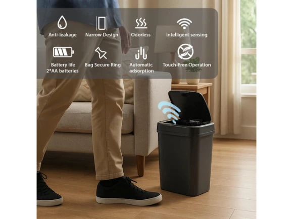 12 L Sensor Trash Can — Smart Trash Can, Wenger