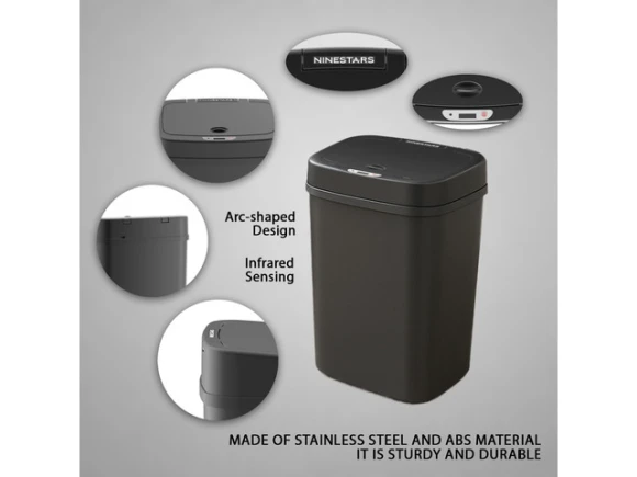 12 L Sensor Trash Can — Smart Trash Can, Wenger