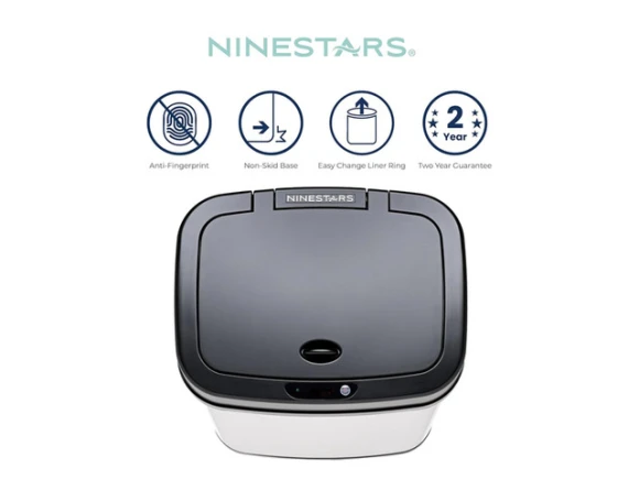 12 L Stainless Steel Trash Can — Smart Trash Can, Wenger