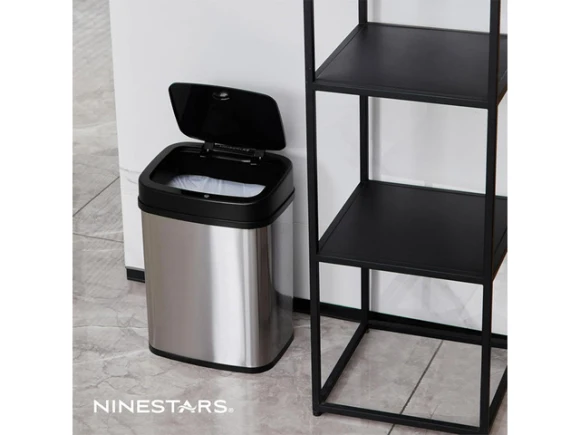 12 L Stainless Steel Trash Can — Smart Trash Can, Wenger