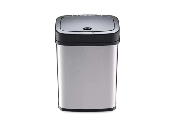 12 L Stainless Steel Trash Can — Smart Trash Can, Wenger