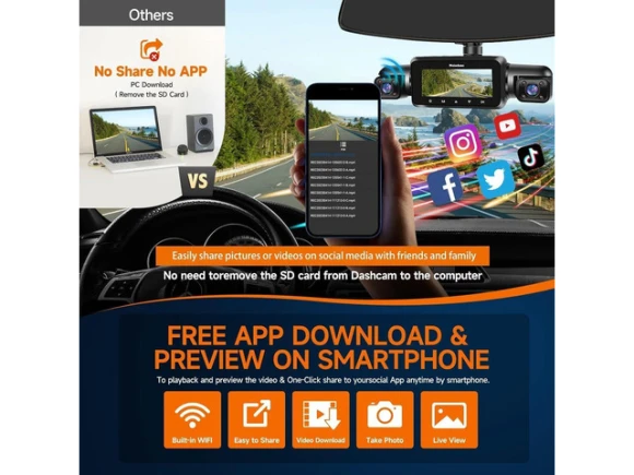 4-Channel Dash Camera — Dash Cam