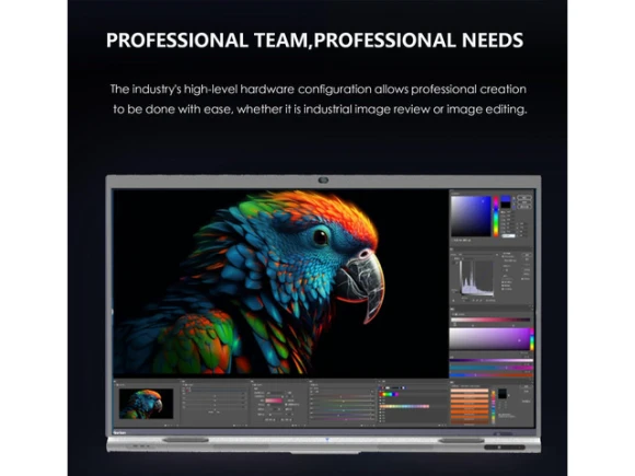 65-Inch Interactive Smart Board — Desktop Computers, TIBURN
