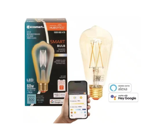 Decorative LED Light Bulb — Smart Light Bulb, EcoSmart