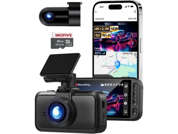 Dual-Channel Dash Camera — Dash Cam, Miofive