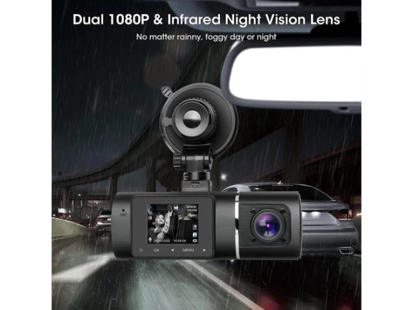 Dual dash camera — Dash Cam, Vszerda