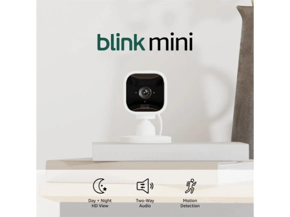 Mini Indoor Plug-In Smart Security Camera — Security Camera, Blink