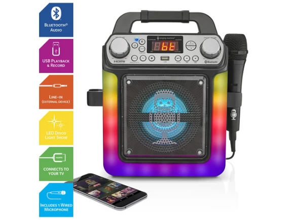Portable Karaoke System — Karaoke Machine, Wenger