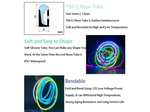 RGB IC Pixel Neon LED Strip — LED Strip Lights, Graviton