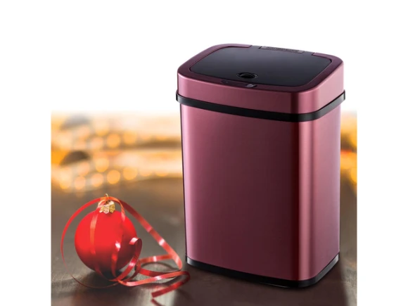 Stainless Steel Sensor Garbage Can, 12 L — Smart Trash Can, Wenger
