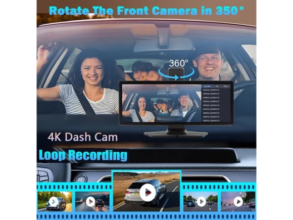 Wireless CarPlay Screen for Car — Car Infotainment System, PISKEKAT