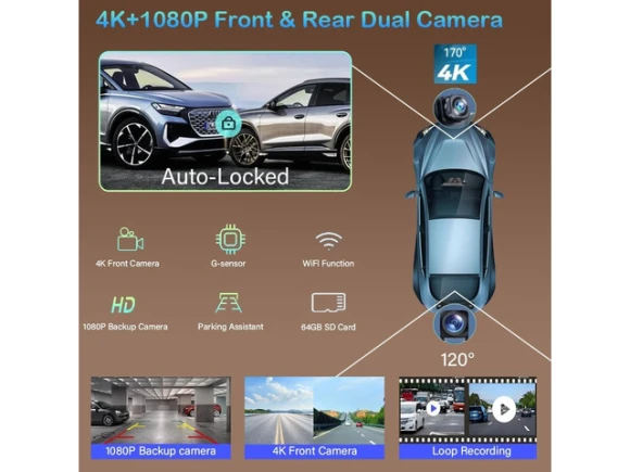 Wireless CarPlay Screen for Car — Car Infotainment System, PISKEKAT