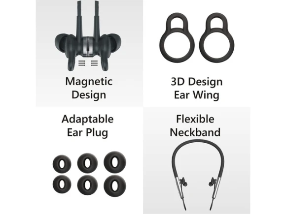 Wireless Neckband Headphones — Wireless Earbuds