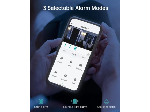 Wireless Outdoor Security Camera — Security Camera, Explus-C