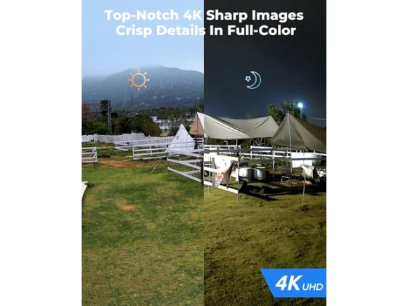 4K PoE IP Security Camera — Security Camera