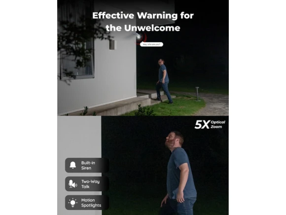 4K PoE IP Security Camera — Security Camera
