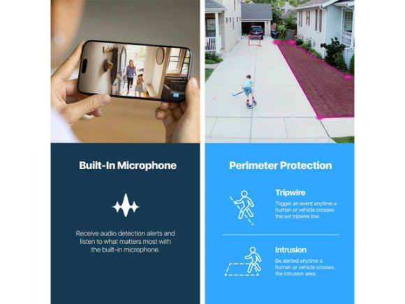 5MP Turret PoE Camera — Security Camera, Explus-C