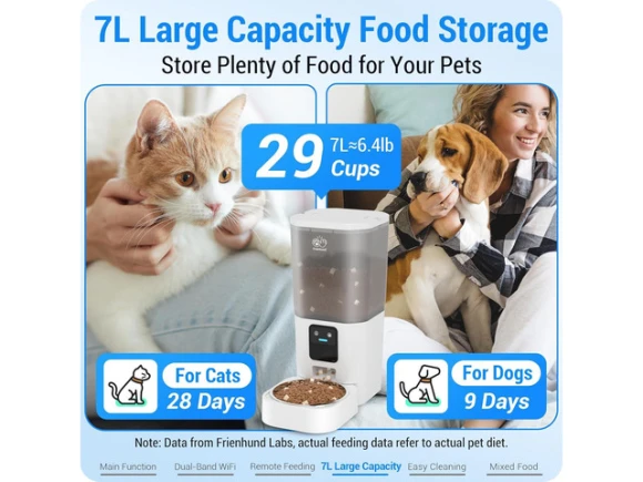 Automatic Cat Feeder — Automatic Pet Feeder, Explus-C