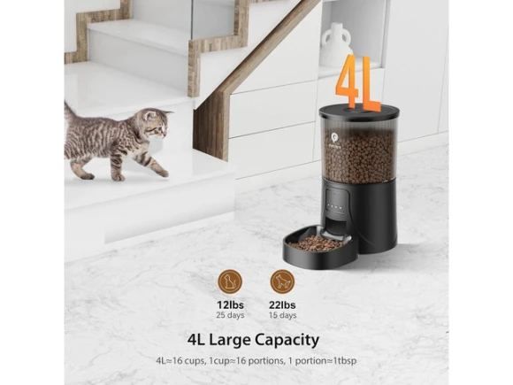 Automatic Cat Feeder — Automatic Pet Feeder, Explus-C