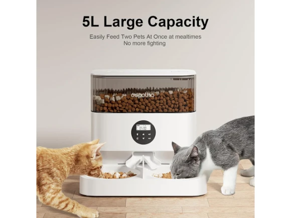 Automatic Cat Food Dispenser — Automatic Pet Feeder, Explus-C