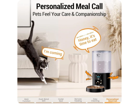 Automatic Pet Food Feeder — Automatic Pet Feeder, Explus-C