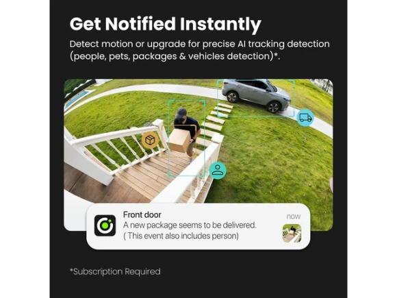 Battery Security Camera — Security Camera, Explus-C