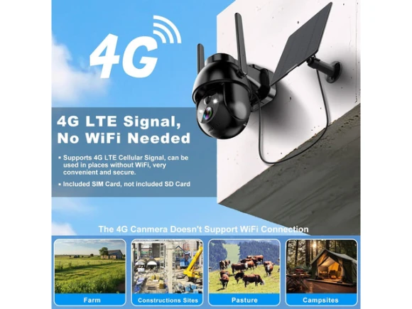 Cellular Security Camera — Security Camera, Explus-C