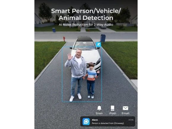 Dual-Lens PoE Security Camera — Security Camera, Explus-C