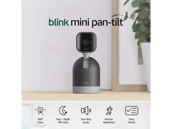 Indoor Plug-In Smart Security Camera — Security Camera, Blink