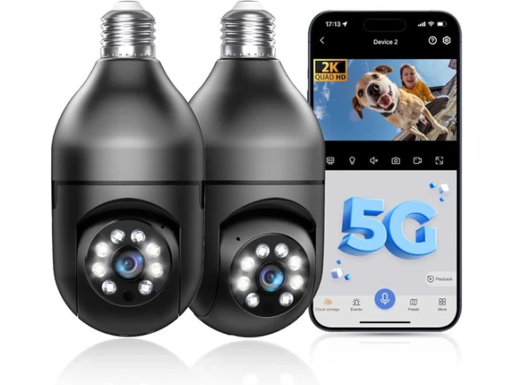 Light Bulb Security Camera — Security Camera, Explus-C