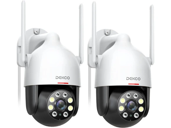 Outdoor Security Camera, 2-Pack — Security Camera, Explus-C