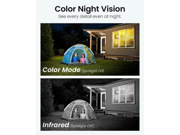Outdoor Security Camera, 2-Pack — Security Camera, Explus-C