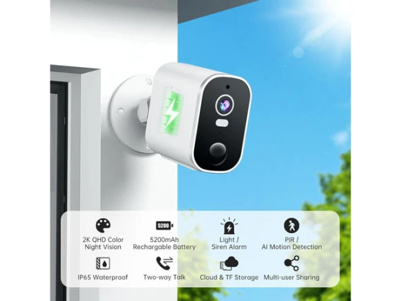 Outdoor Security Camera — Security Camera, Explus-C