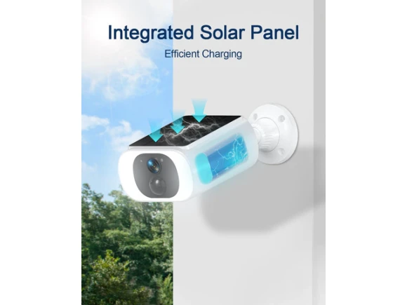 Solar Outdoor Security Camera — Security Camera, Explus-C