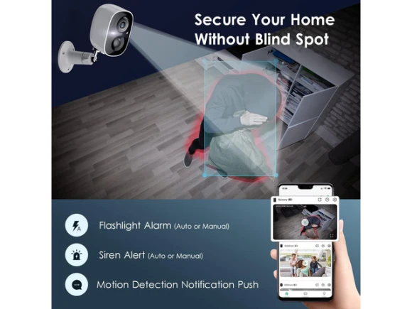 Wi-Fi Security Camera — Security Camera, Explus-C