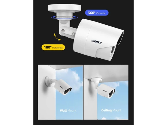 Wired Bullet Security Camera — Security Camera, Explus-C