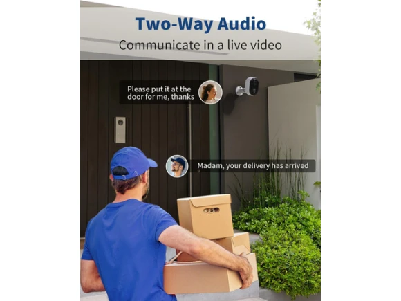 Wireless Outdoor Security Camera — Security Camera, Explus-C