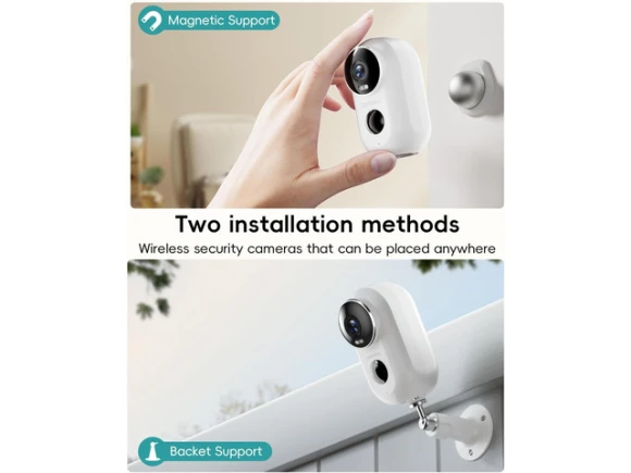 Wireless Outdoor Security Camera — Security Camera, Explus-C