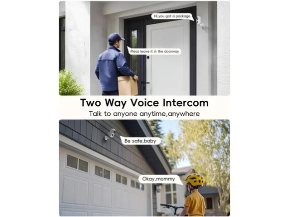 Wireless Outdoor Security Camera — Security Camera, Explus-C